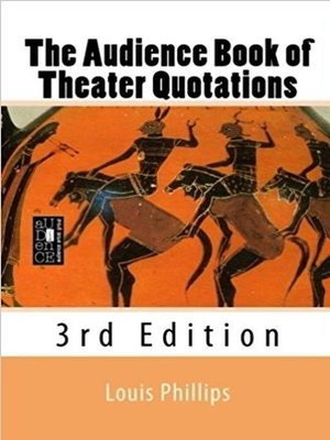 cover image of The Audience Book of Theater Quotations